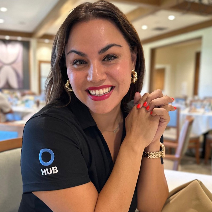 Jessica Villarreal at a client lunch